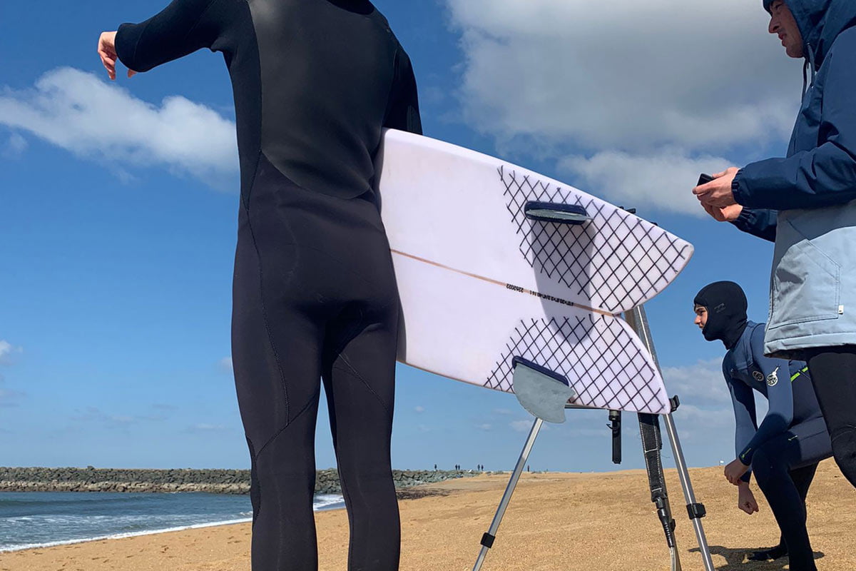 Session de surf filmée et analysée par votre moniteur de surf